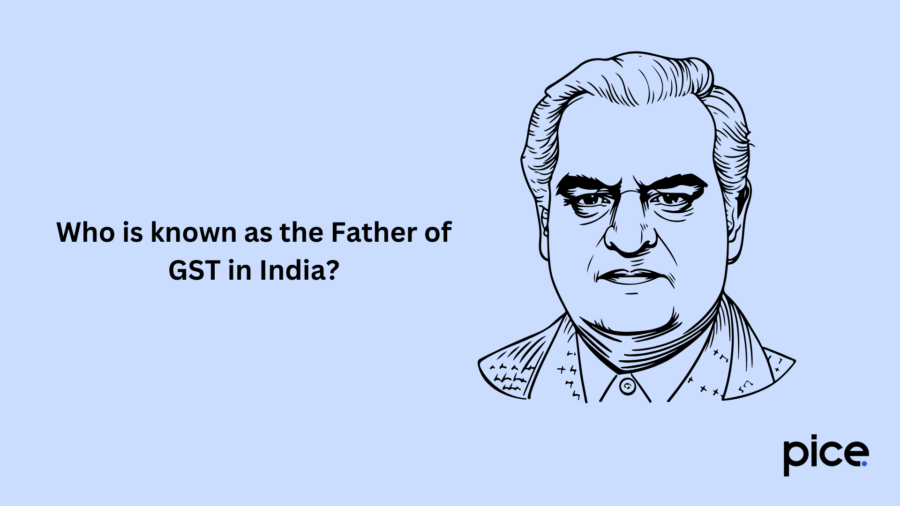 Who is known as the Father of GST in India?