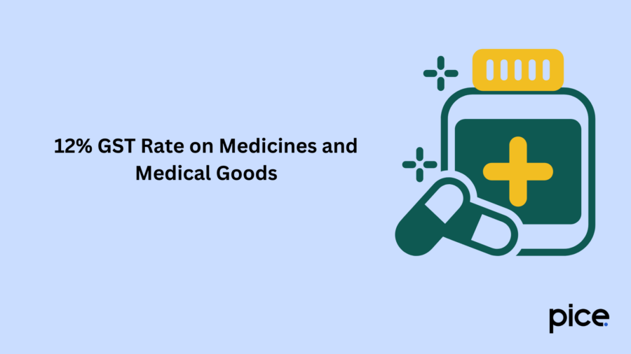 12% GST Rate on Medicines and Medical Goods