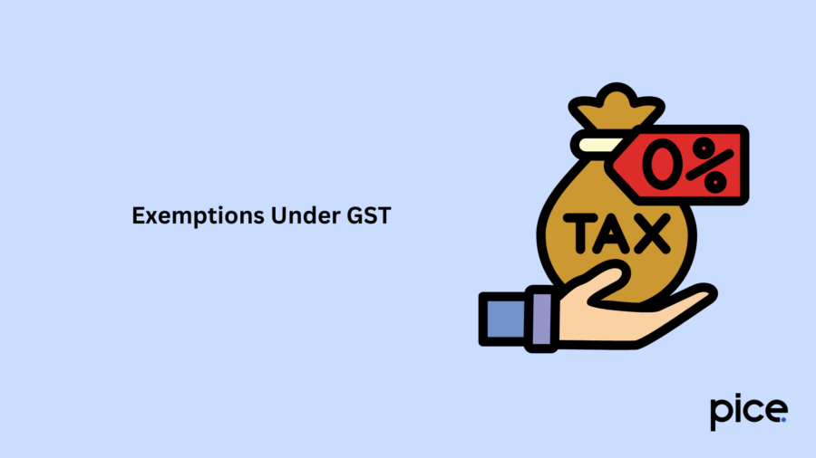 Exemptions Under GST