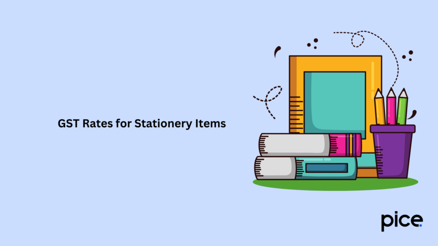 GST Rates for Stationery Items