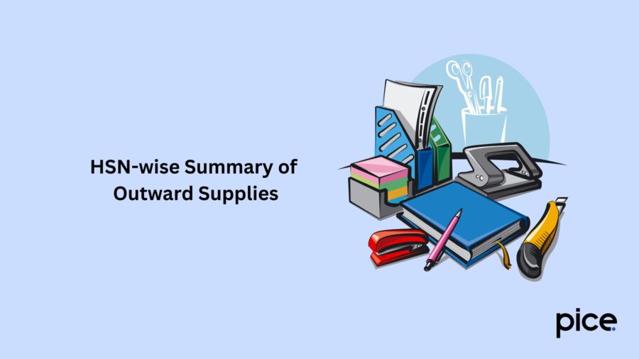 HSN-wise Summary of Outward Supplies