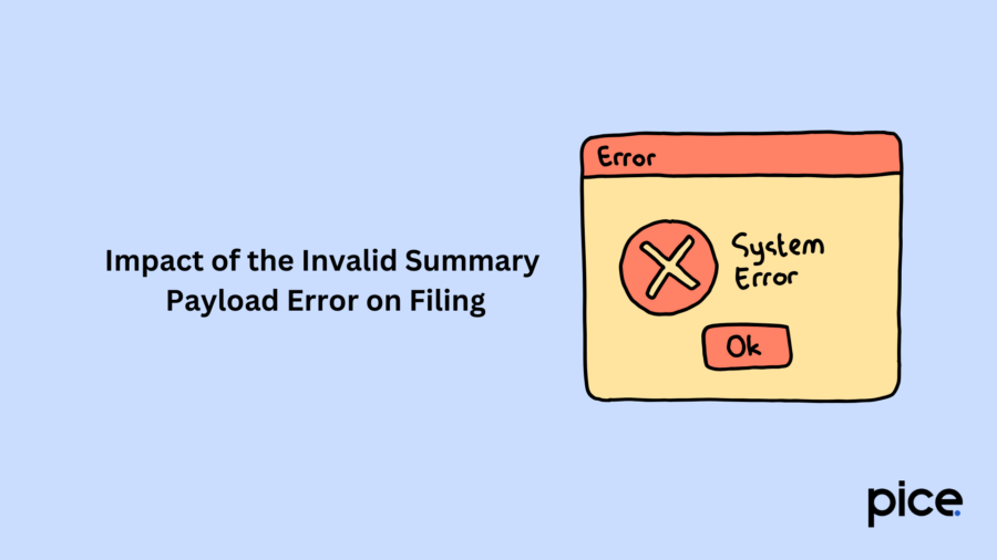 Impact of the Invalid Summary Payload Error on Filing