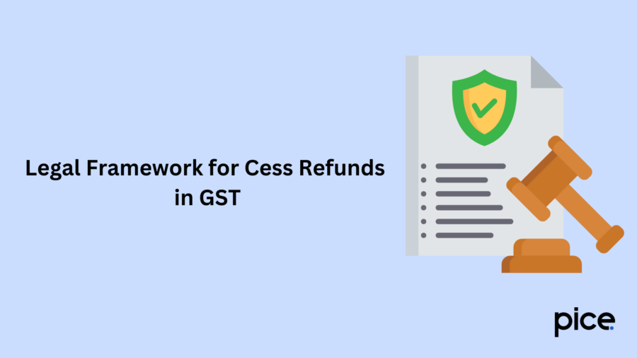 Legal Framework for Cess Refunds in GST