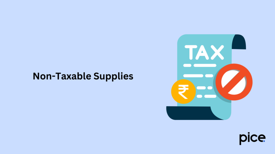 Non-Taxable Supplies