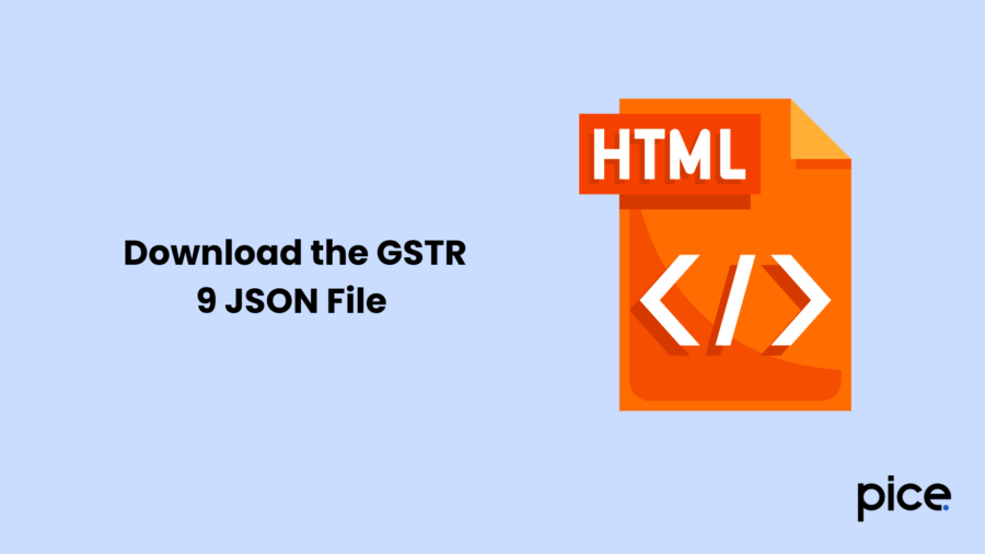 Download the GSTR 9 JSON File 