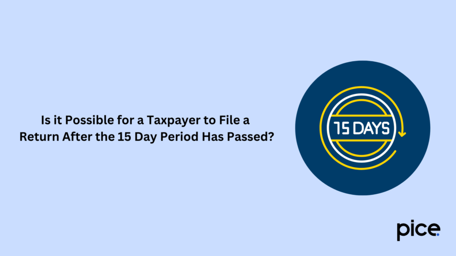 Is it Possible for a Taxpayer to File a Return After the 15 Day Period Has Passed?