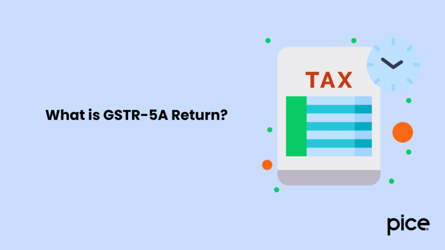 What is GSTR-5A Return?