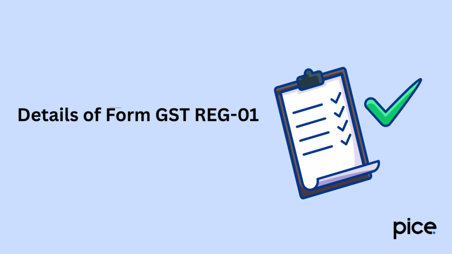 Details of Form GST REG-01