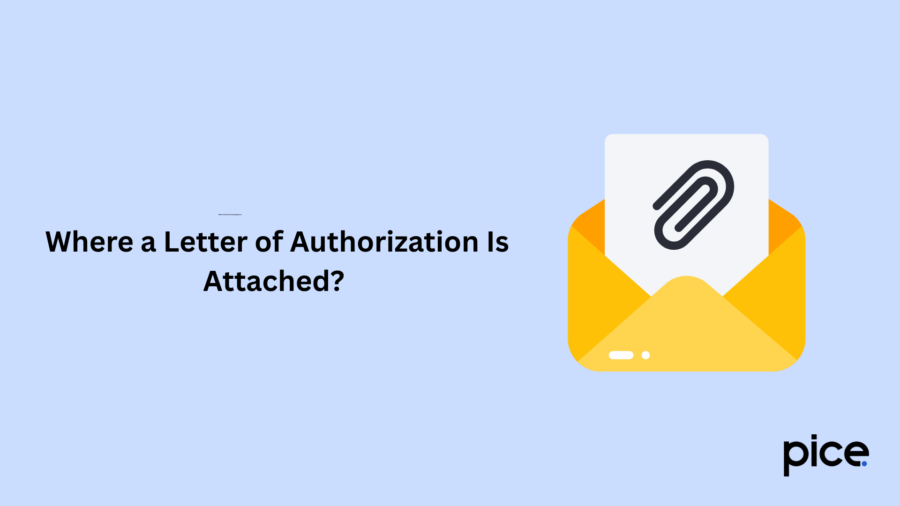 Where a Letter of Authorization Is Attached ?