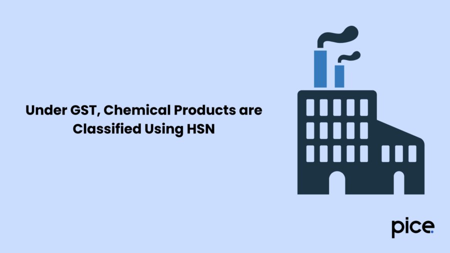 Under GST, Chemical Products are Classified Using HSN?