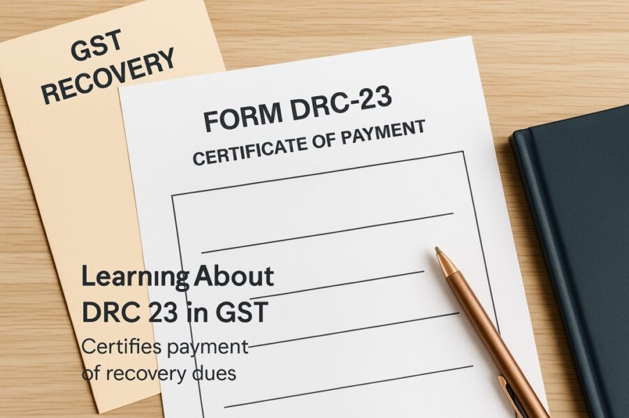 drc 23 in gst release of provisional attachment of property