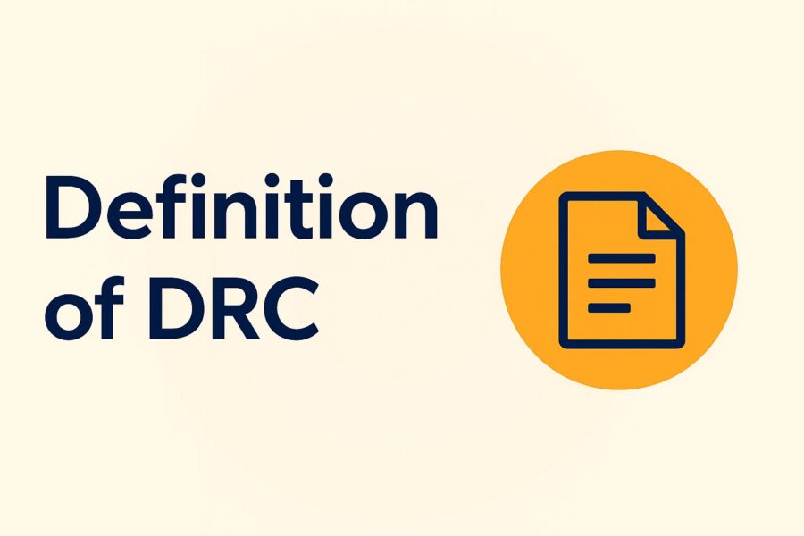 Definition of DRC