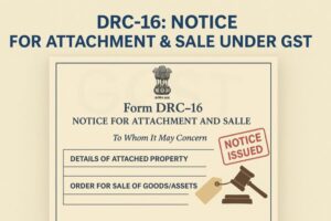 form drc 16 in gst