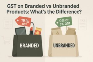 gst on branded and unbranded products