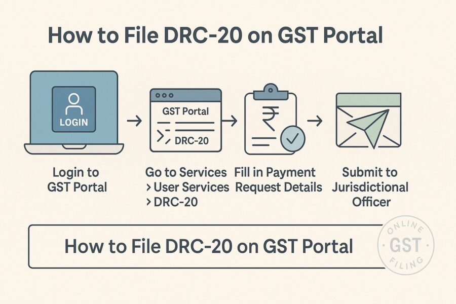 How to File Form GST DRC-20?