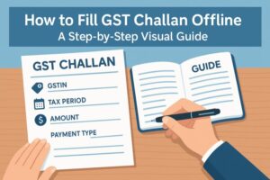 how to fill gst challan offline a comprehensive guide