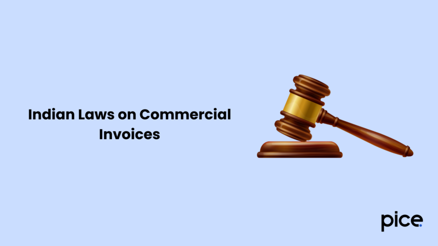 Indian Laws on Commercial Invoices