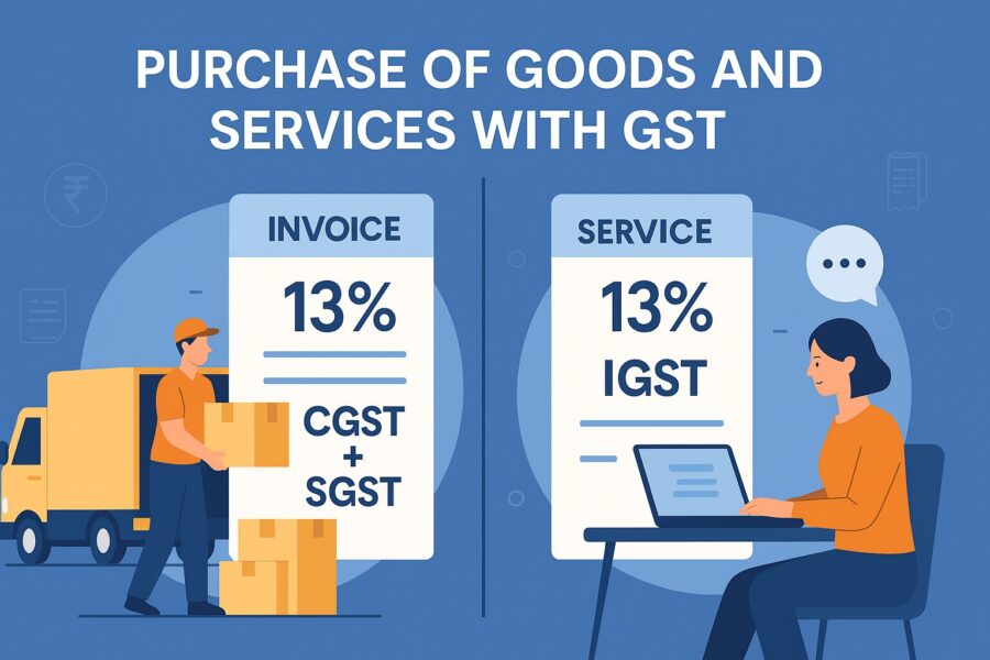 Purchase of Goods and Services with GST 