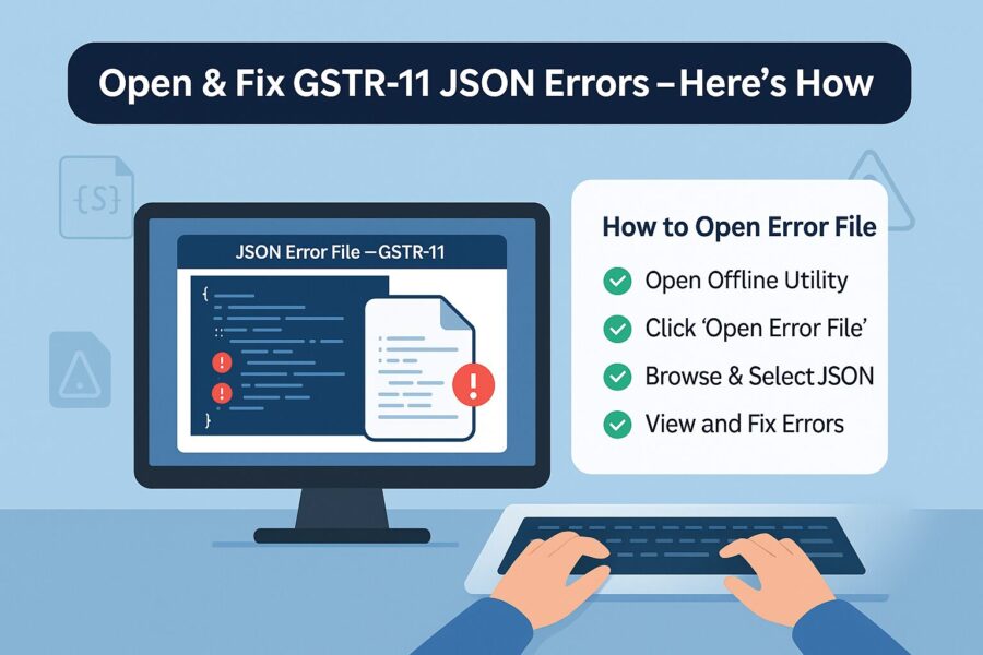 Steps to Open the Downloaded JSON Error File