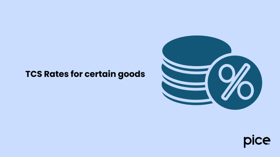 TCS Rates for certain goods