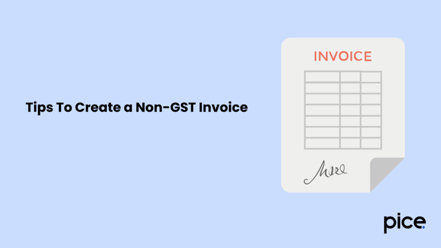 Tips To Create a Non-GST Invoice