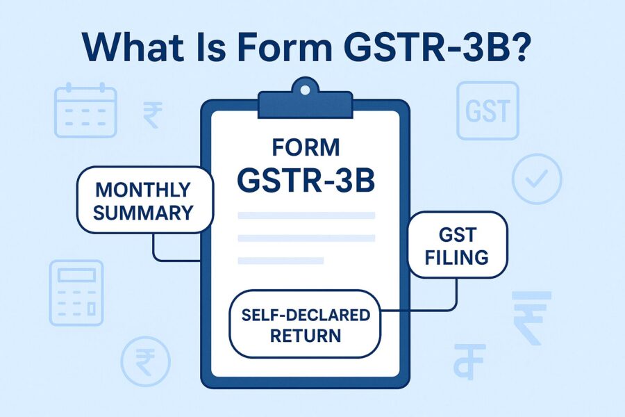 What Is Form GSTR-3B?