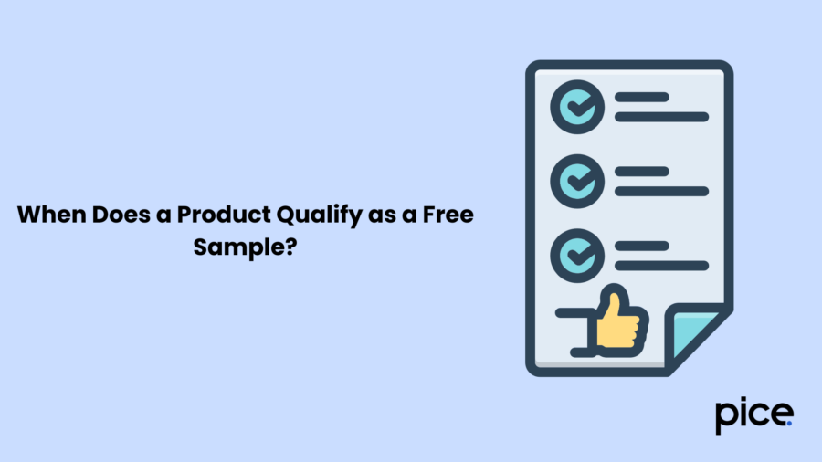 When Does a Product Qualify as a Free Sample?