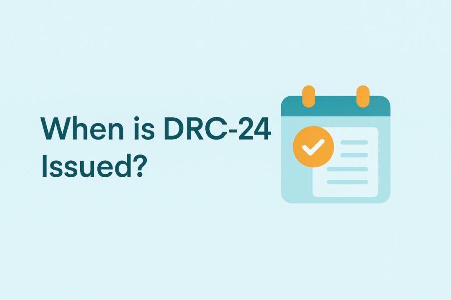 When is DRC-24 Issued?