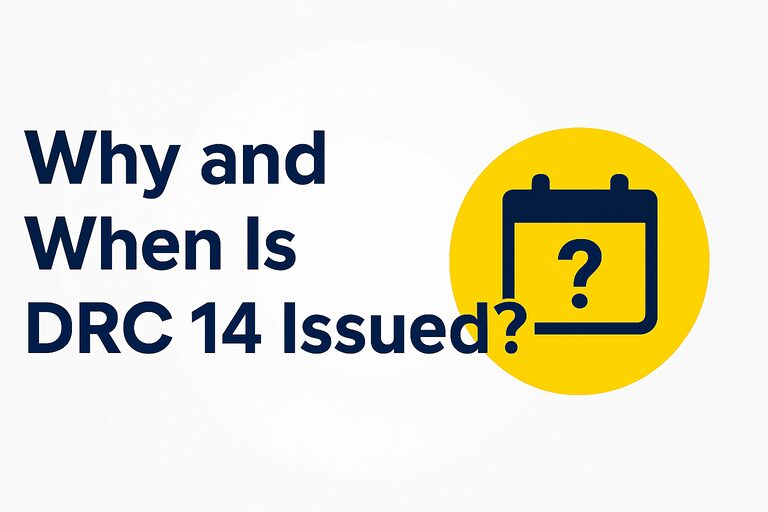 Why and When Is DRC 14 Issued?