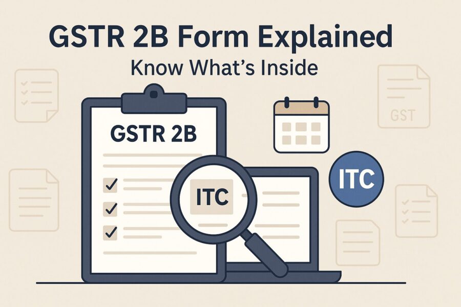  About GSTR 2B Form