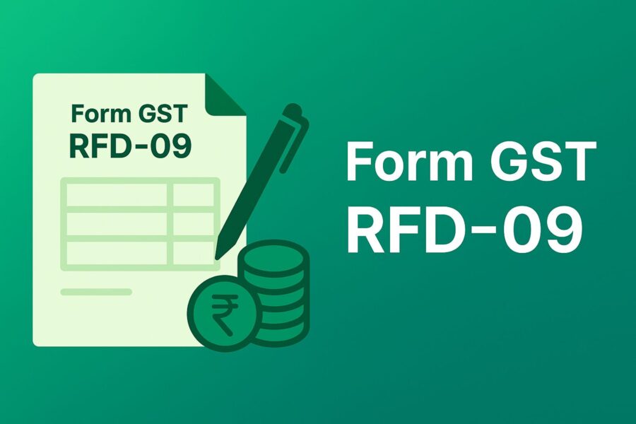 form gst rfd 09