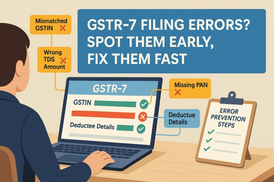 Identifying & Preventing Errors in Filing GSTR-7