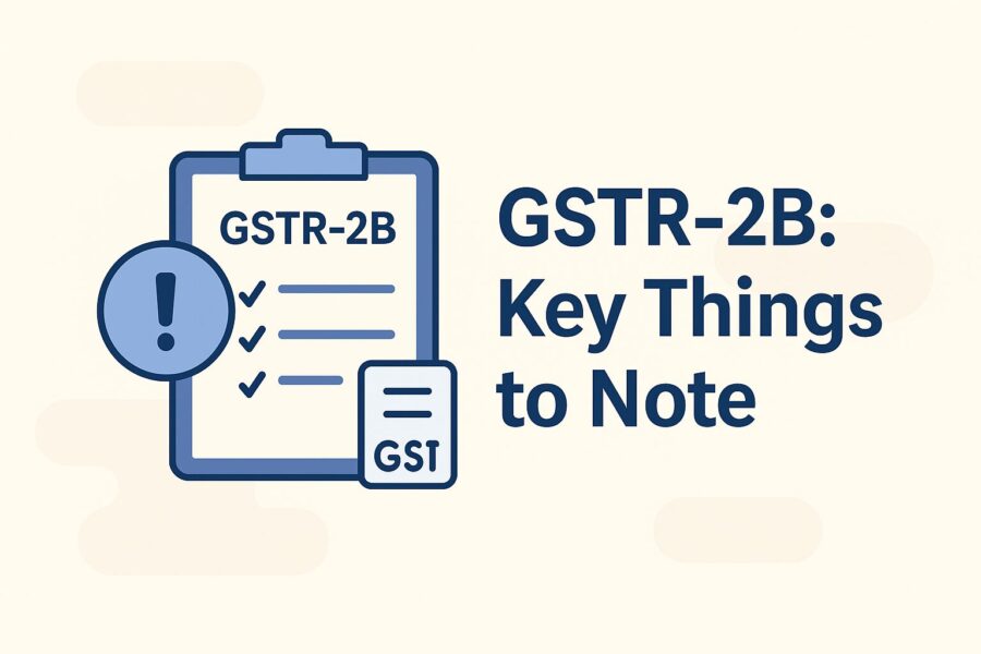 Key Characteristics of GSTR-2B