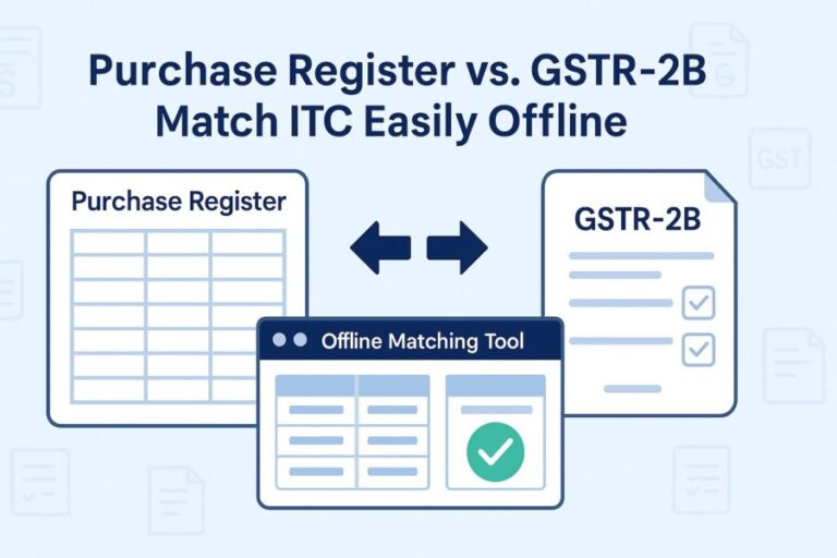 How To File GSTR 2B Using Offline Utility: A Complete Guide // Pice
