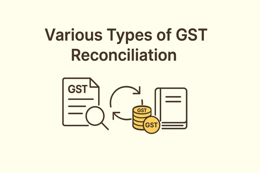 Various Types of GST Reconciliation