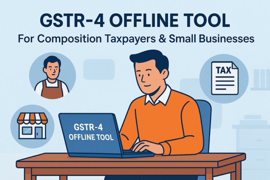 Who Can Use the Offline Tool for GSTR-4?