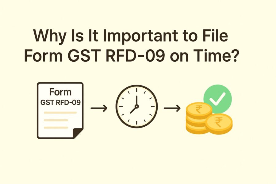 Why Is It Important to File Form GST RFD-09 on Time?