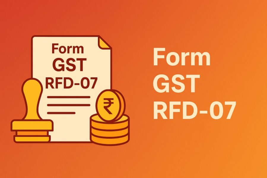 form gst rfd 07