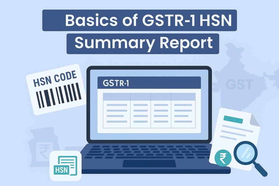 Basics of GSTR-1 HSN Summary Report