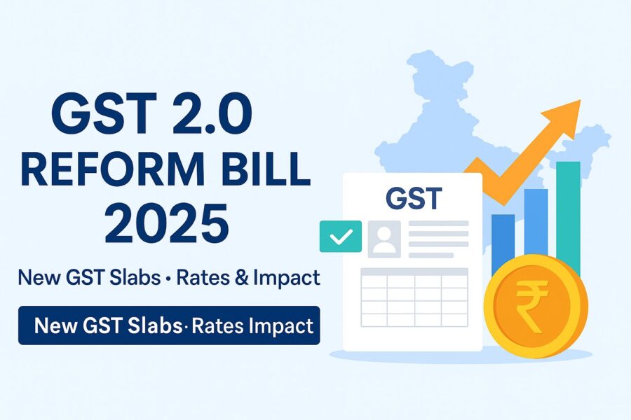 gst 2.0 reform bill 2025 new gst slabs, rates & impact