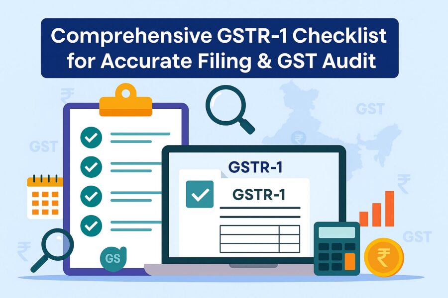 comprehensive gstr 1 checklist for accurate filing & gst audit 1 gstr 1 checklist