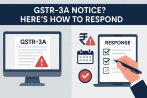 how to reply gstr 3a notice?