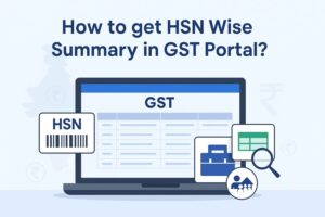 how to get hsn wise summary in gst portal?