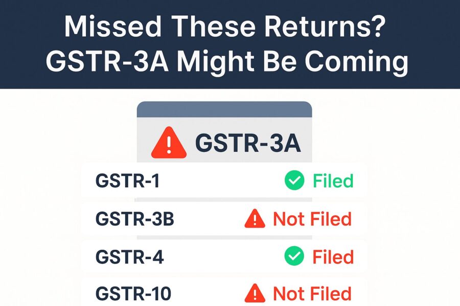 Which Non-filings of GST Returns Can Cost You a GSTR-3A Notice?