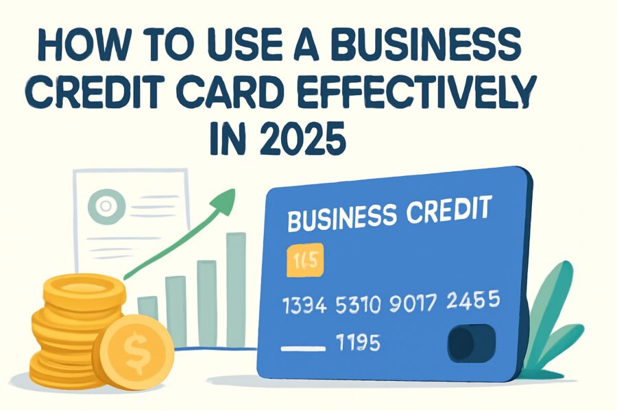how to use a business credit card