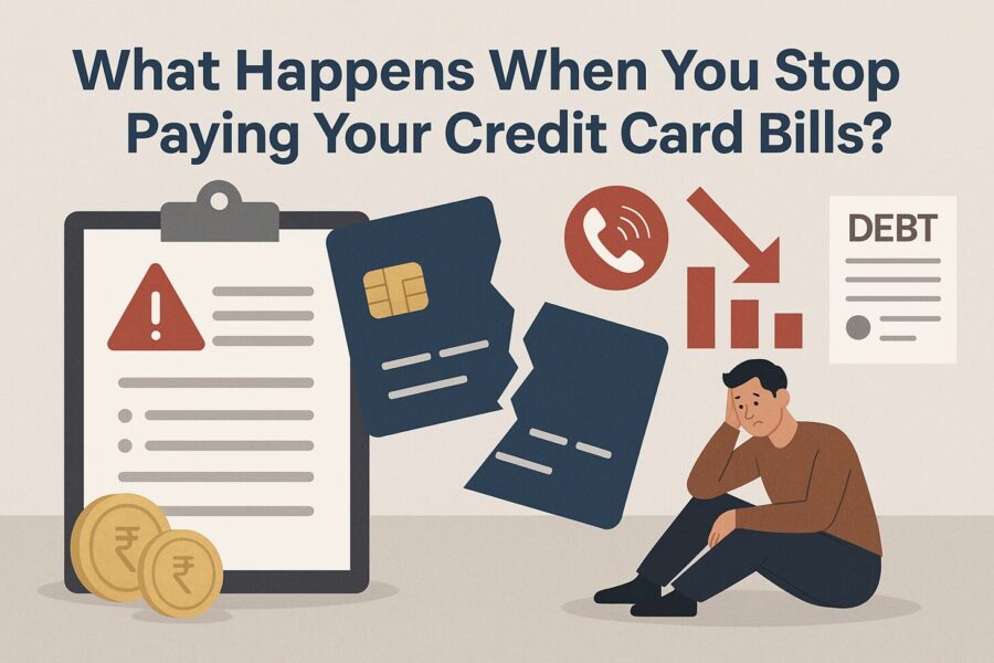 what happens when you stop paying your credit cards bills? 1 what happens when you stop paying credit card bill