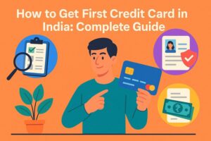 how to get first credit card in india