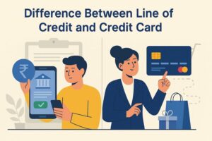 difference between credit line of credit and credit cards are plenty.
