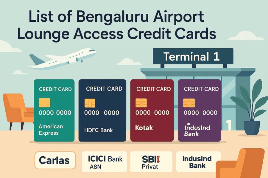 List of Bengaluru airport lounge access credit cards