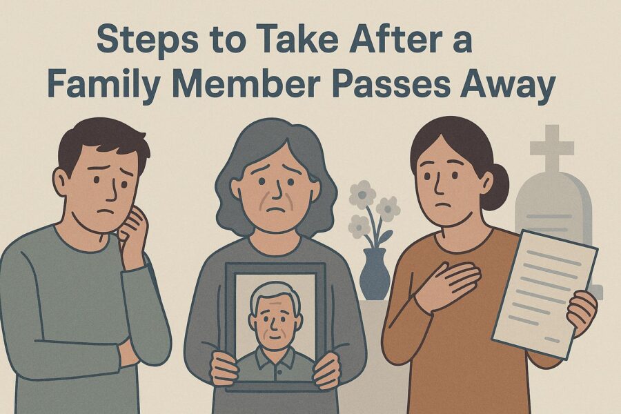 What happens to credit card debt after a family member passes away